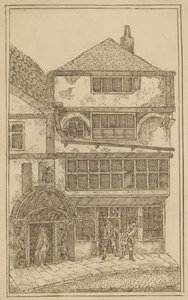 Bricklayers Hall, Leadenhall, ahora la Sinagoga Judía, 1797 de English School