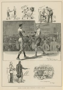 Competencia de boxeo de la Brigada de Guardias de English School