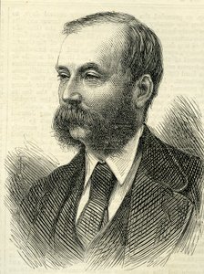 General de Brigada, Sir Archibald Alison, 2º baronet (1826-1907) de The Illustrated London News 18 de abril de 1874 de English School