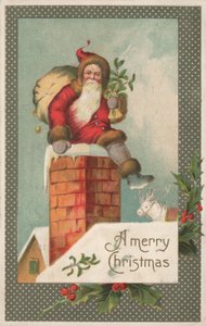 Tarjeta de Navidad británica de English School