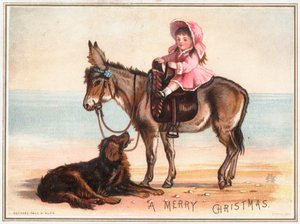 Tarjeta de Navidad británica