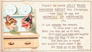 Tarjeta de Navidad británica