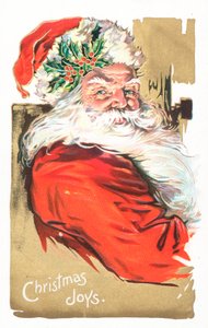Tarjeta de Navidad británica de English School