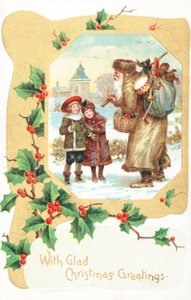 Tarjeta de Navidad británica
