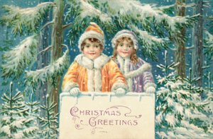 Tarjeta de Navidad británica