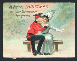 Tarjeta de Navidad británica