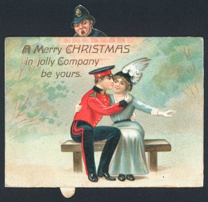 Tarjeta de Navidad británica