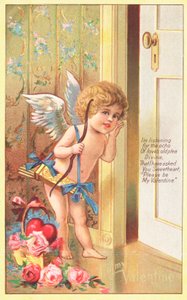 Tarjeta de San Valentín británica de English School