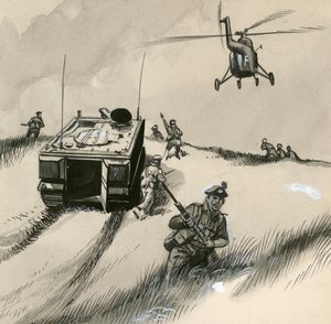 Soldados británicos de los años 1960