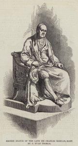 Estatua de Bronce del difunto Sir Charles Morgan, Baronet por J Evan Thomas