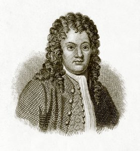 Brook Taylor, ilustración de El diccionario histórico universal de George Crabb, publicado en 1825 de English School