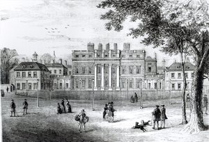 Casa de Buckingham en 1775, de 