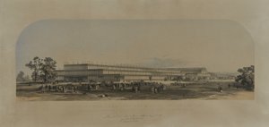 Edificio para la Gran Exposición en Londres, 1851 de English School