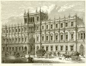 Casa Burlington, 1875 de English School