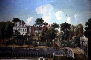 Casa Burlington, Chiswick, diseñada por William Kent (1685-1748) 1725-36 de English School