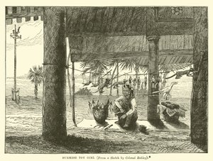 Niña de juguete birmana de English School