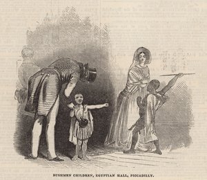 Niños bosquimanos, Salón Egipcio de English School