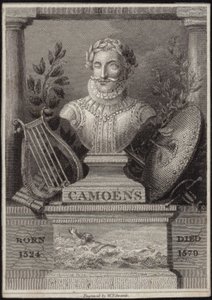Busto de Luis de Camoens de English School