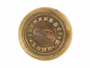 Botón, 9º Regimiento de Lanceros de Bengala, antes de 1901