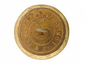 Botón, Bengal Staff Corps, 1876-1891 de English School