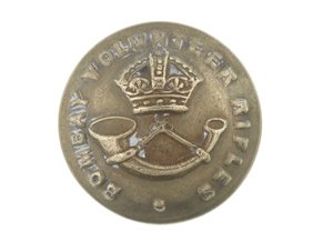 Botón, Bombay Volunteer Rifles, 1901-1947