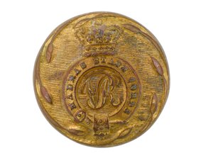 Botón, Cuerpo de Estado Mayor de Madrás, 1861-1876 de English School