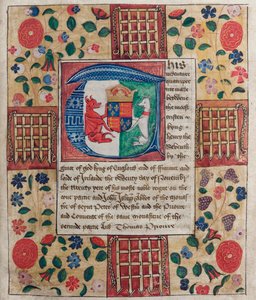Indentura cuadripartita del Rey Enrique VII, 20 de noviembre de 1504