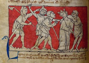 CCA-LitMs/D/10 fol. 5v Captura, del Bestiario de English School