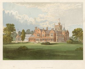 Caen Wood Towers, Middlesex, la residencia del Conde de Mansfield de English School