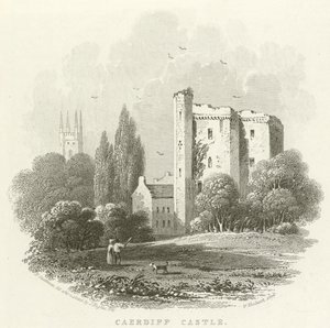 Castillo de Caerdiff de English School