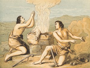 El sacrificio de Caín y Abel de English School