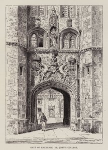 Cambridge: Puerta de Entrada, St John