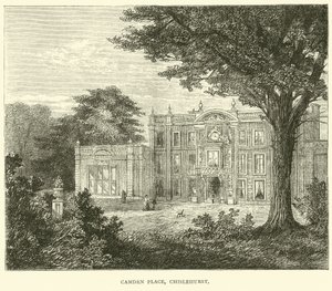 Camden Place, Chislehurst, septiembre 1870 de English School