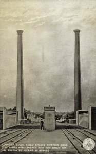 Estación de Motor Fijo de Camden Town, 1838 de English School