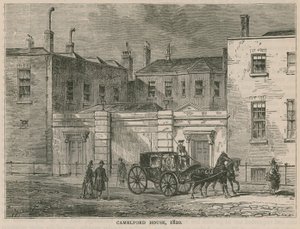Camelford House, Londres, 1820 de English School