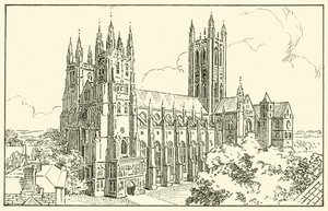 Catedral de Canterbury de English School