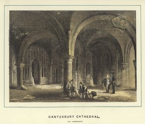 Catedral de Canterbury, la cripta