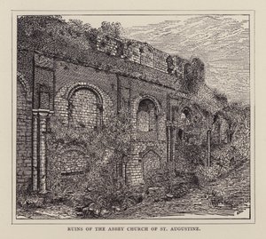 Canterbury: Ruinas de la Iglesia Abadía de San Agustín