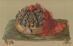 Gorro del Emperador de China (cromolito)