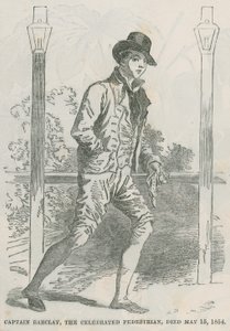 Capitán Barclay, el célebre peatón de English School