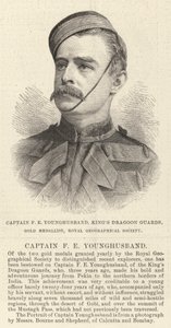 Capitán F E Younghusband, Guardias de Dragones del Rey, Medallista de Oro, Sociedad Geográfica Real de English School