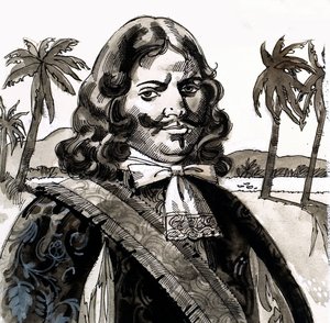 Capitán Henry Morgan en Jamaica de English School