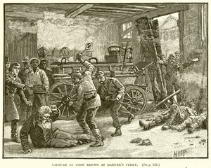 Captura de John Brown en Harpers Ferry de English School