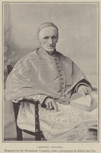 Cardenal Manning (grabado)