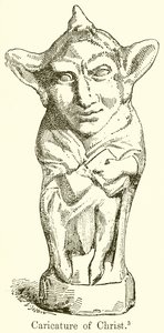 Caricatura de Cristo de English School