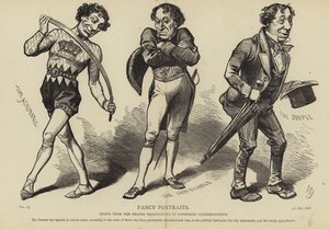 Caricaturas de Benjamin Disraeli