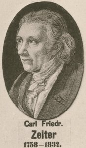 Carl Friedrich Zelter de English School