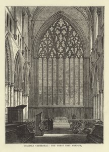 Catedral de Carlisle, la Gran Ventana Este de English School