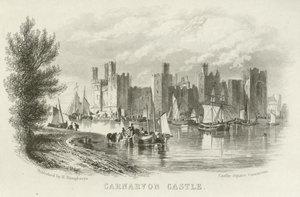 Castillo de Carnarvon, Gales del Norte de English School