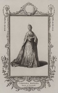 Carolina Matilde, Reina de Dinamarca de English School